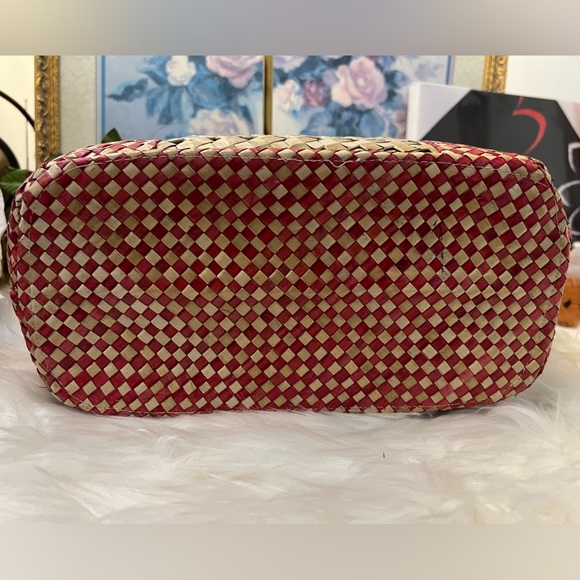 Handmade Native Rattan Zippered Tote - Picture 6 of 8